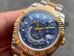 ROLEX SKY-DWELLER BLUE DIAL 42MM - Image 4