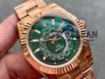 ROLEX SKY-DWELLER GREEN DIAL 42MM - Image 3