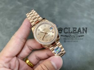 ROLEX LADY-DATEJUST GOLD DIAL 31MM - Image 4