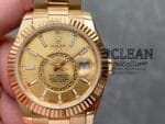 ROLEX SKY-DWELLER GOLD DIAL 42MM - Image 2