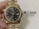 ROLEX DATEJUST BLACK DIAL 41MM
