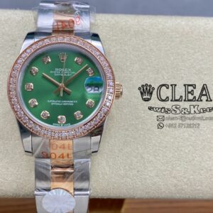 ROLEX LADY-DATEJUST GREEN DIAL 31MM