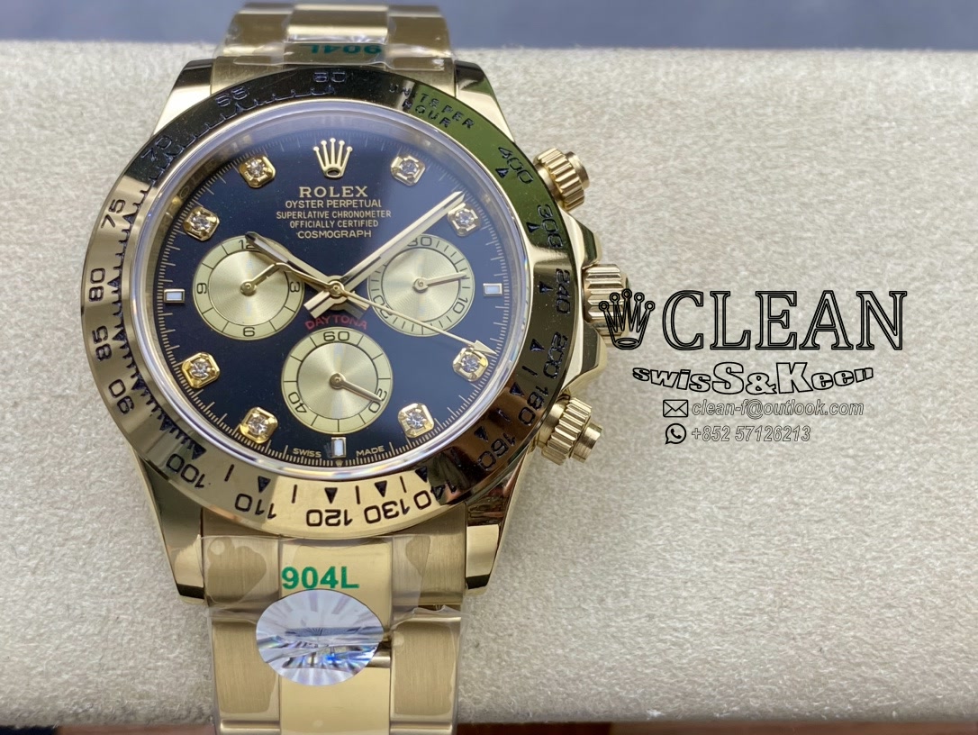0e7c3ddd4df4db5137f04525b099e5cc ROLEX DAYTONA BLACK DIAL 40MM - Image 1