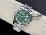 ROLEX DATEJUST GREEN DIAL 40MM - Image 4
