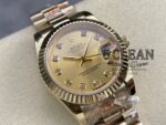 ROLEX LADY-DATEJUST GOLD DIAL 31MM - Image 2