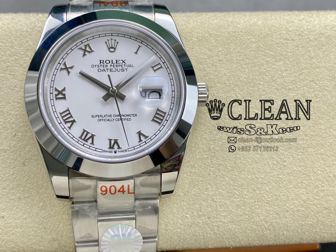 127fb6345dae06cbf0c7ead6ae7bb525 ROLEX DAY-DATE WHITE DIAL 36MM - Image 1