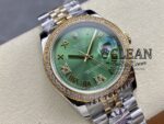 ROLEX DATEJUST GREEN DIAL 36MM - Image 2