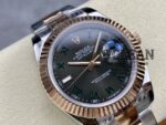 ROLEX DATEJUST BLACK DIAL 41MM - Image 2