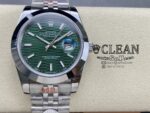 ROLEX DATEJUST GREEN DIAL 41MM