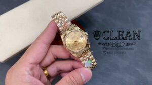 ROLEX LADY-DATEJUST GOLD DIAL 31MM - Image 10