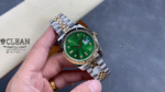 ROLEX DATEJUST GREEN DIAL 41MM - Image 11