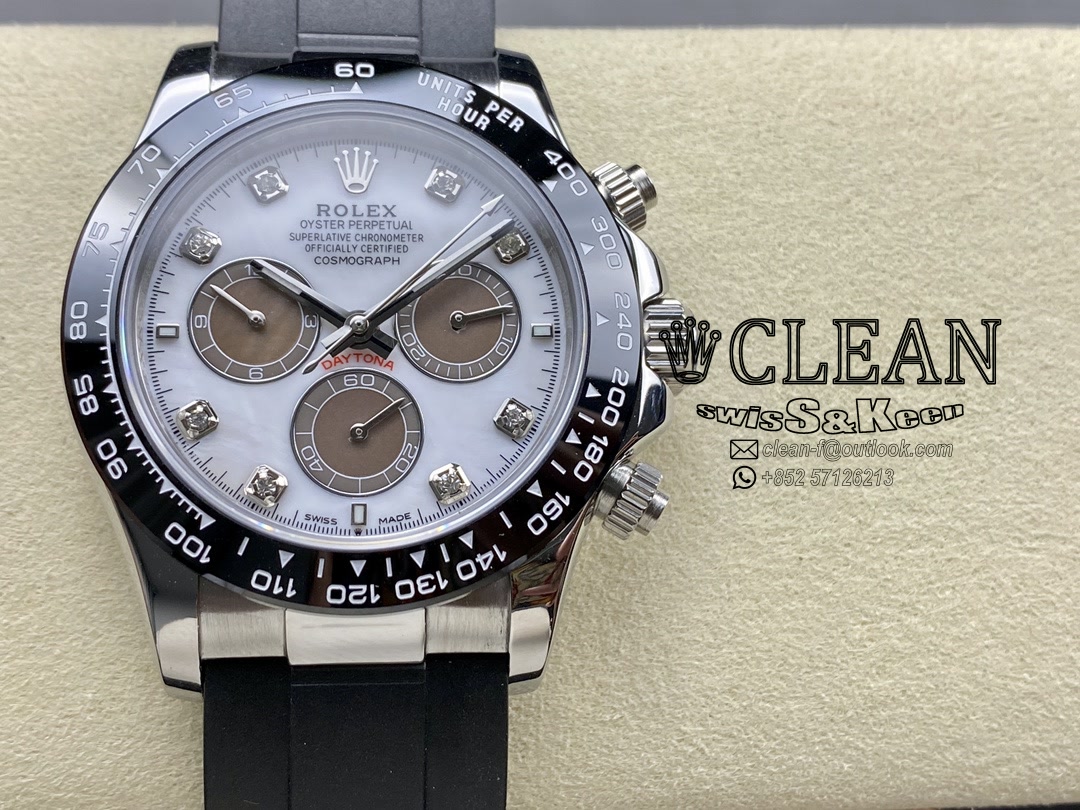 17fd8d4ecaa39135d1161821dc82b6b3 ROLEX DAYTONA WHITE DIAL 40MM - Image 1