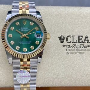 ROLEX LADY-DATEJUST GREEN DIAL 31MM