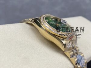 ROLEX LADY-DATEJUST GREEN DIAL 31MM - Image 8