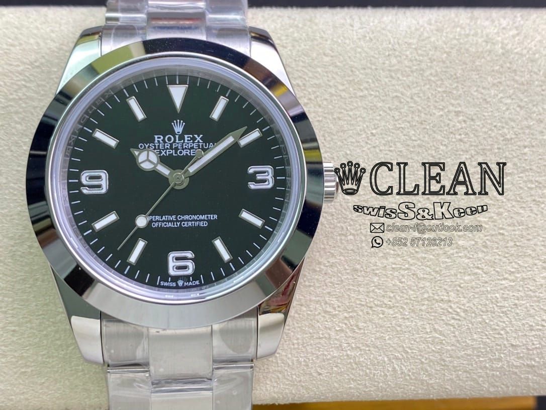 1b8c2c565066b3c7c82a7395954fa661-1 ROLEX EXPLORER BLACK DIAL 41MM - Image 1