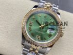 ROLEX DATEJUST GREEN DIAL 36MM - Image 3