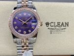 ROLEX LADY-DATEJUST VIOLET DIAL 31MM