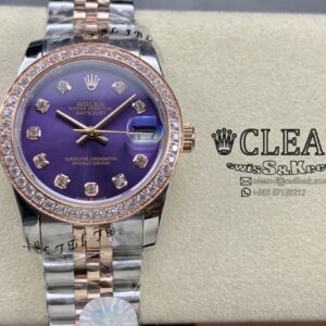 ROLEX LADY-DATEJUST VIOLET DIAL 31MM