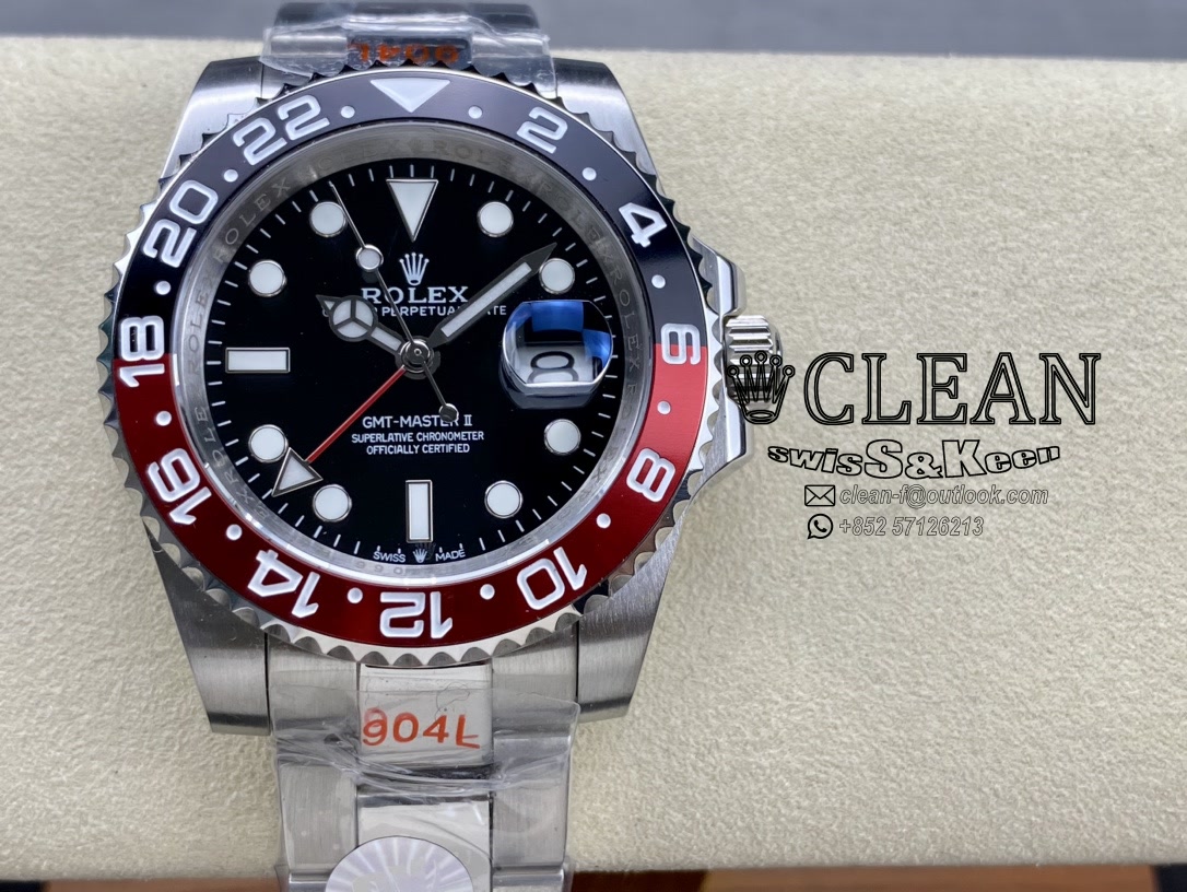 21e6f562f155018c8bb46386e1b0e17a ROLEX GMT-MASTER BLACK DIAL 40MM - Image 1