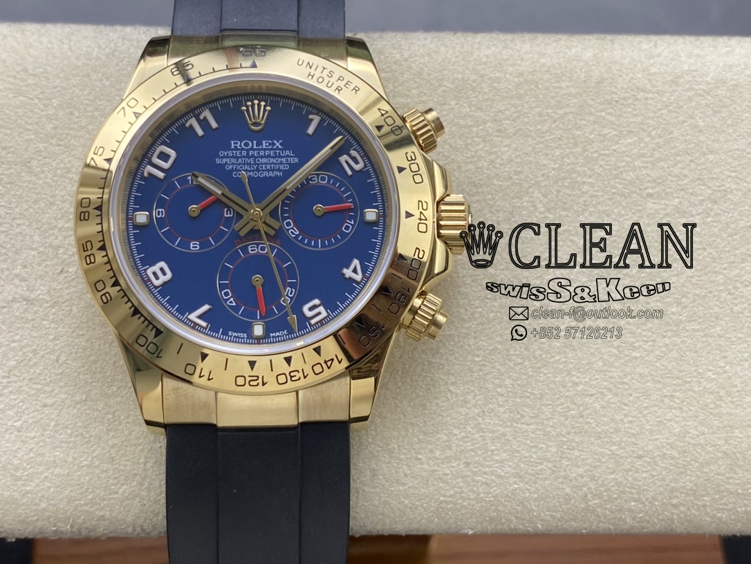 252e079857c60cf1c5d140844c2c3670 ROLEX DAYTONA BLUE DIAL 40MM - Image 1