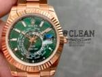 ROLEX SKY-DWELLER GREEN DIAL 42MM - Image 2