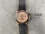 ROLEX YACHT-MASTER ROSE GOLD DIAMOND DIAL 40MM - Image 7