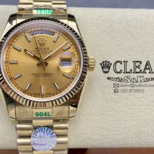 ROLEX DAY-DATE GOLD DIAL 36MM