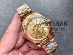 ROLEX SKY-DWELLER GOLD DIAL 42MM - Image 5
