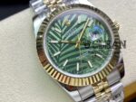 ROLEX DATEJUST GREEN DIAL 41MM - Image 2