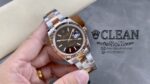 ROLEX DATEJUST BROWN DIAL 41MM - Image 10