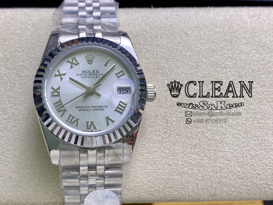 3106644a89f1669921d9ee09532150a4 ROLEX LADY-DATEJUST SILVER DIAL 31MM - Image 1