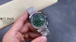 ROLEX DATEJUST GREEN DIAL 41MM - Image 11