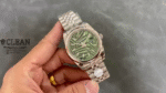 ROLEX DATEJUST GREEN DIAL 36MM - Image 11