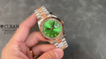 ROLEX DATEJUST GREEN DIAL 41MM - Image 10