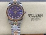 ROLEX LADY-DATEJUST VIOLET DIAL 31MM