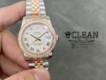 ROLEX LADY-DATEJUST WHITE DIAL 31MM