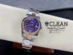 ROLEX LADY-DATEJUST VIOLET DIAL 31MM - Image 5