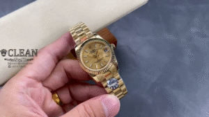 ROLEX LADY-DATEJUST GOLD DIAL 31MM - Image 11