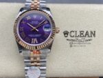 ROLEX LADY-DATEJUST VIOLET DIAL 31MM