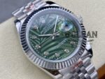 ROLEX DATEJUST GREEN DIAL 41MM - Image 2