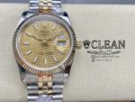 ROLEX DATEJUST GOLD DIAL 36MM