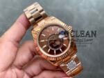 ROLEX SKY-DWELLER BROWN DIAL 42MM - Image 5