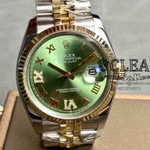 ROLEX DATEJUST GREEN DIAL 36MM