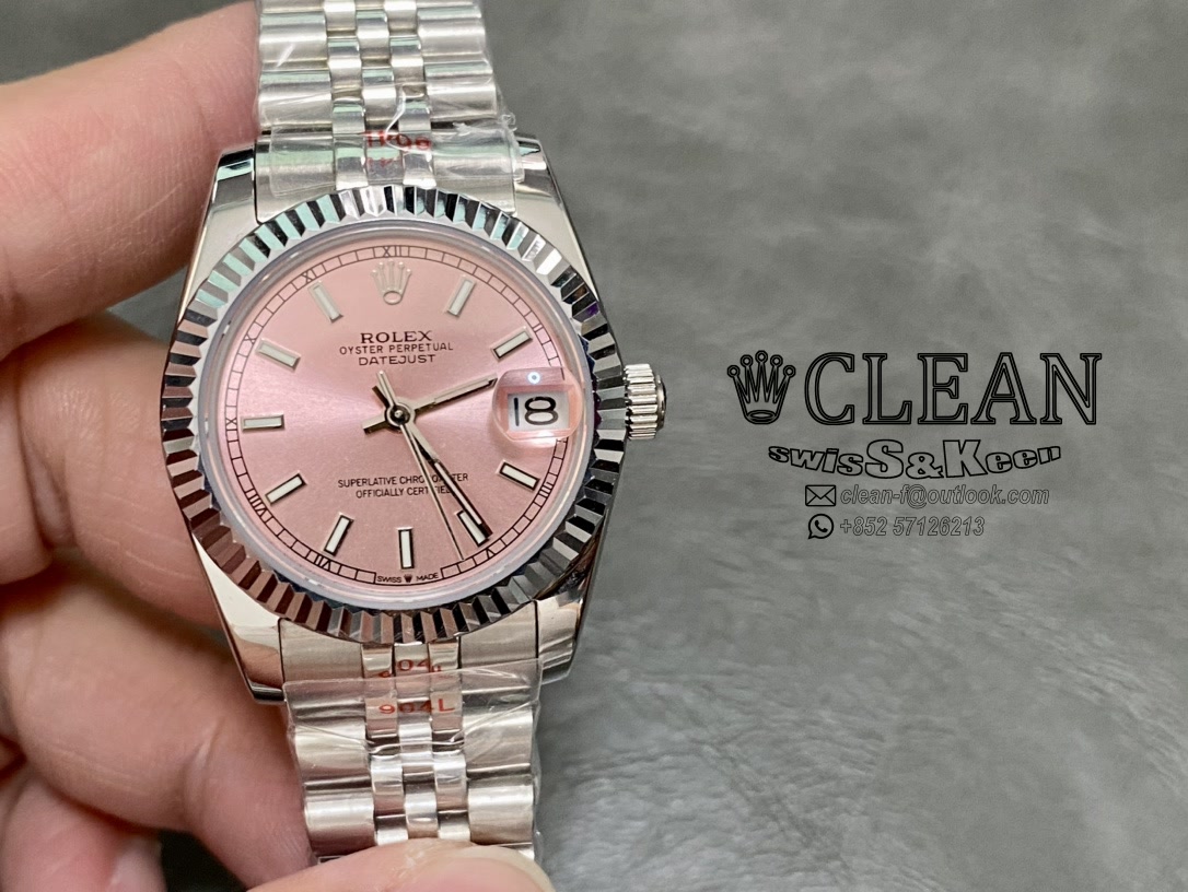 403d5a247d6cecc42242c6c35d412112 ROLEX LADY-DATEJUST PINK DIAL 31MM - Image 1