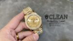 ROLEX DATEJUST GOLD DIAL 41MM - Image 9