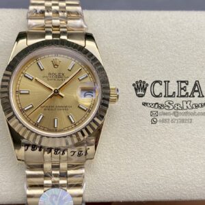 ROLEX LADY-DATEJUST GOLD DIAL 31MM