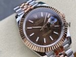 ROLEX DATEJUST BROWN DIAL 41MM - Image 2