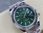ROLEX DATEJUST GREEN DIAL 41MM - Image 2