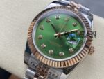 ROLEX DATEJUST GREEN DIAL 41MM - Image 3