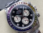 Rolex Cosmograph Daytona Reference 116595RBOW "Rainbow Daytona" (Gem-Set Rainbow Bezel)Silver 116599 - Image 2